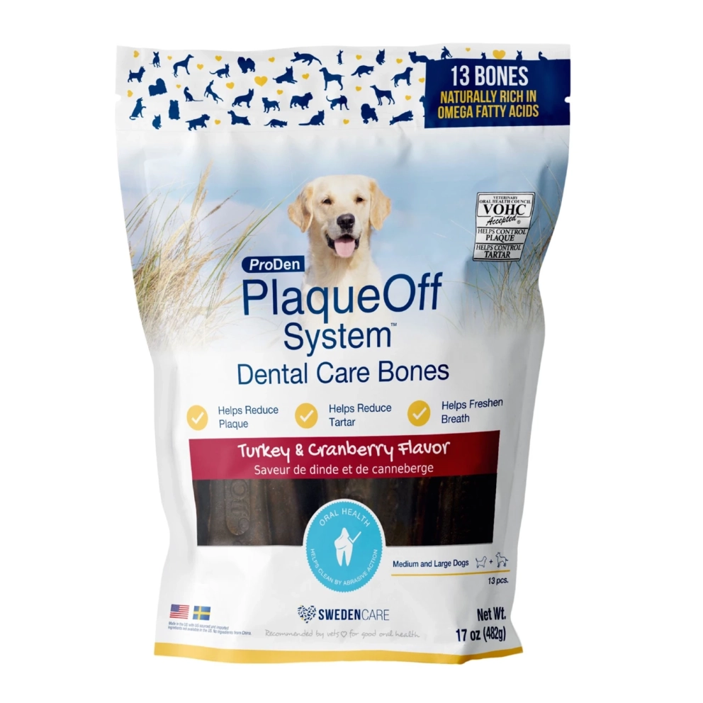 ProDen_dog_PlaqueOff_System_bones_turkey&amp;cranberry_13pcs_1