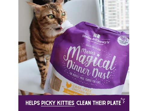 S&amp;C_cat_freeze_dried_Magical_DinnerDust_chicken_7oz_2