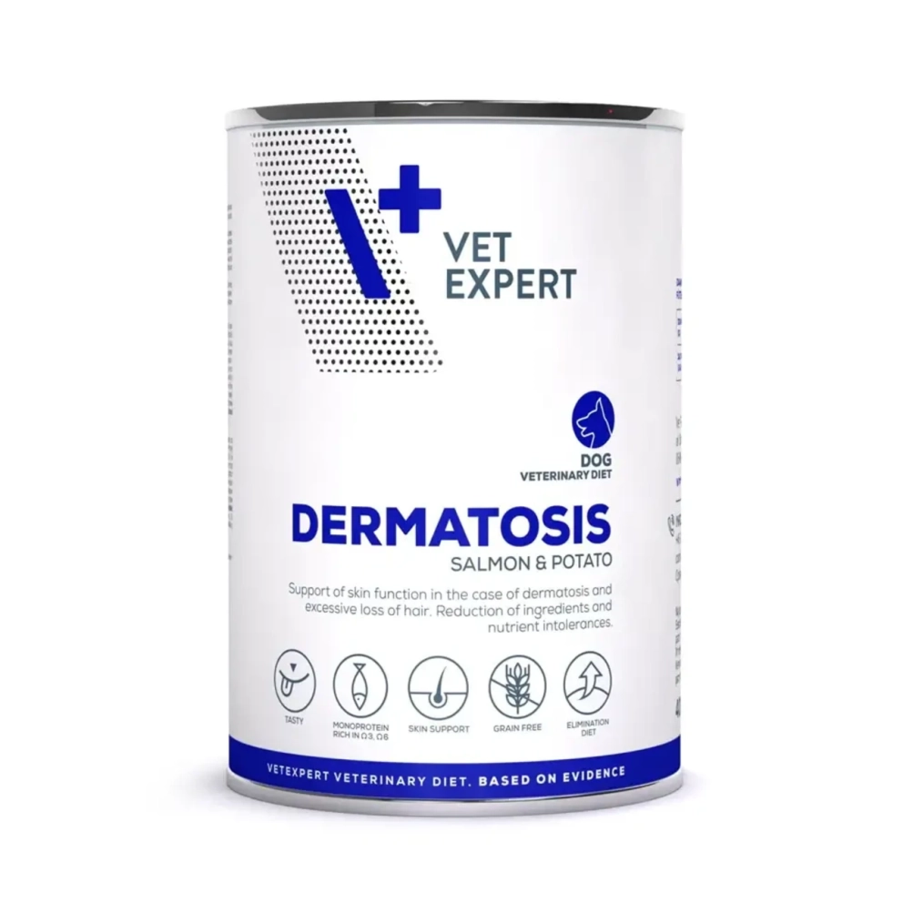 Vet_Expert_dog_canned_dermatosis_salmon_potato_400g_1
