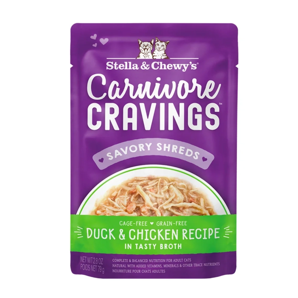 S&amp;C_cat_pouch_Shreds_Duck_Chicken_2.8oz_1
