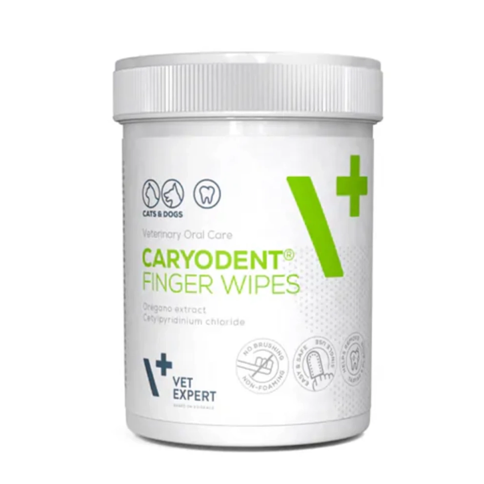 Vet_Expert_dog&amp;cat_Caryodent_Finger_Wipes_50pcs