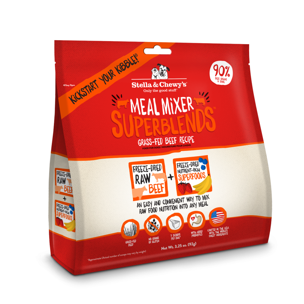 S&amp;C_dog_Dry_Freeze_Dried_Meal_Mixer_Superblends_Beef_3.25oz_1.1