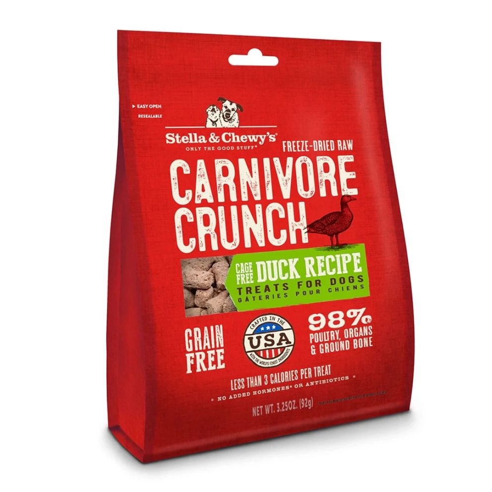 S&amp;C_dog_Freeze_Dried_Carnivore_Crunch_Duck_3.25oz_1.1