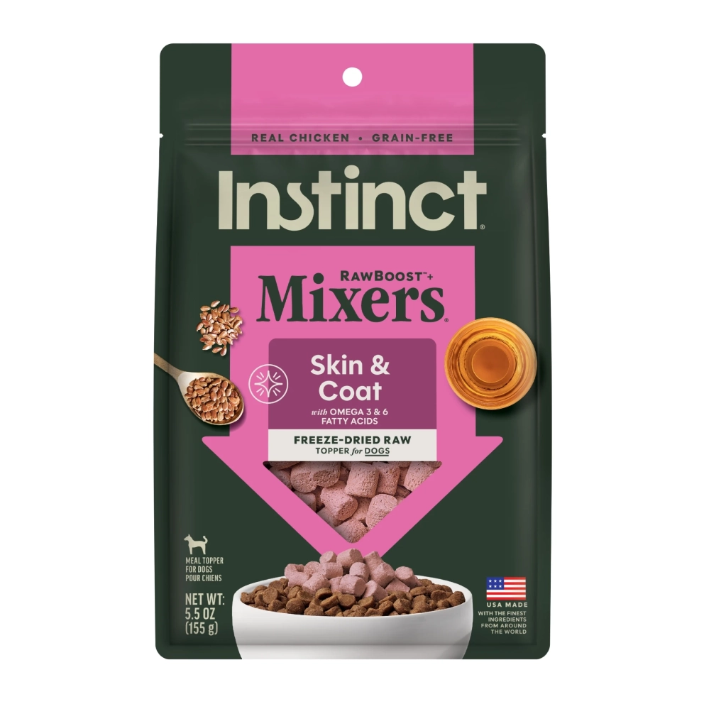 Instinct_dogs_mixer_raw_boost_skin&amp;coat_health_freeze_dried_topper_5.5oz_1