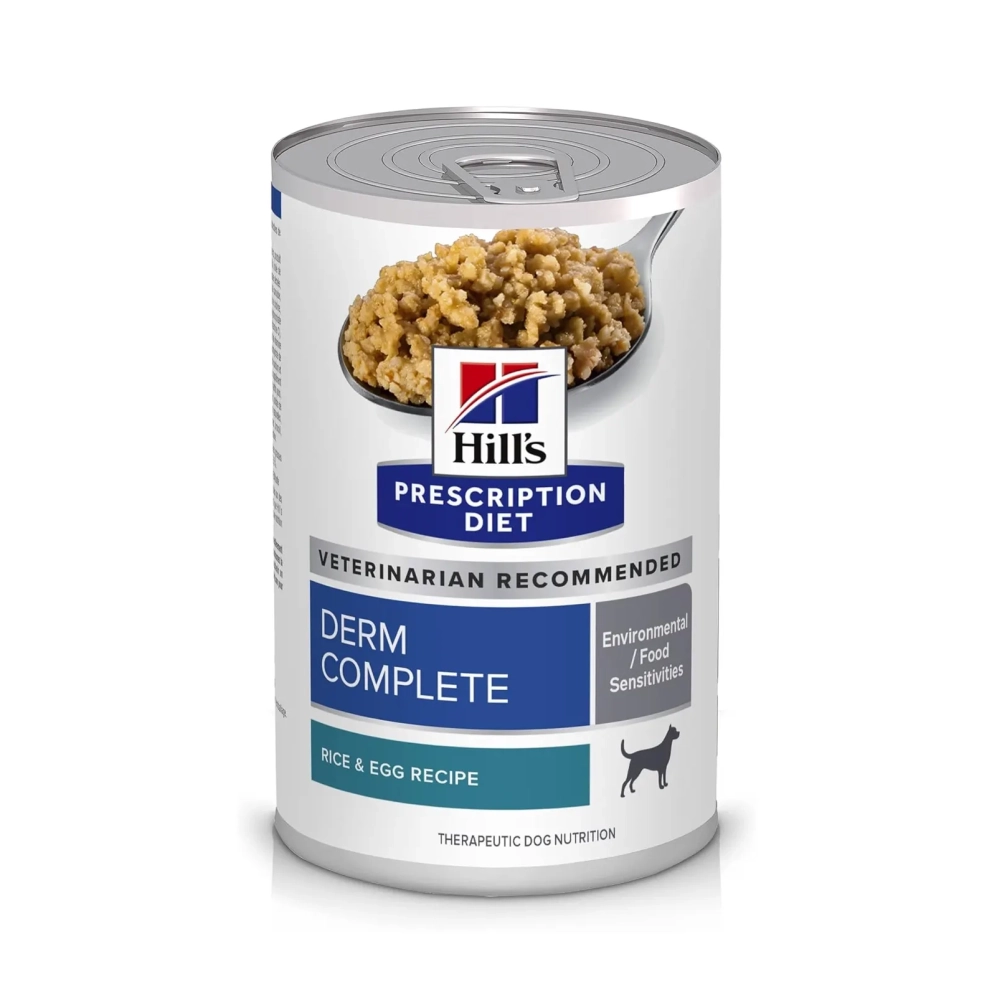 Hills-dog-canned-Food-Sensitivites-Derm-Complete-Rice&amp;Egg-13oz