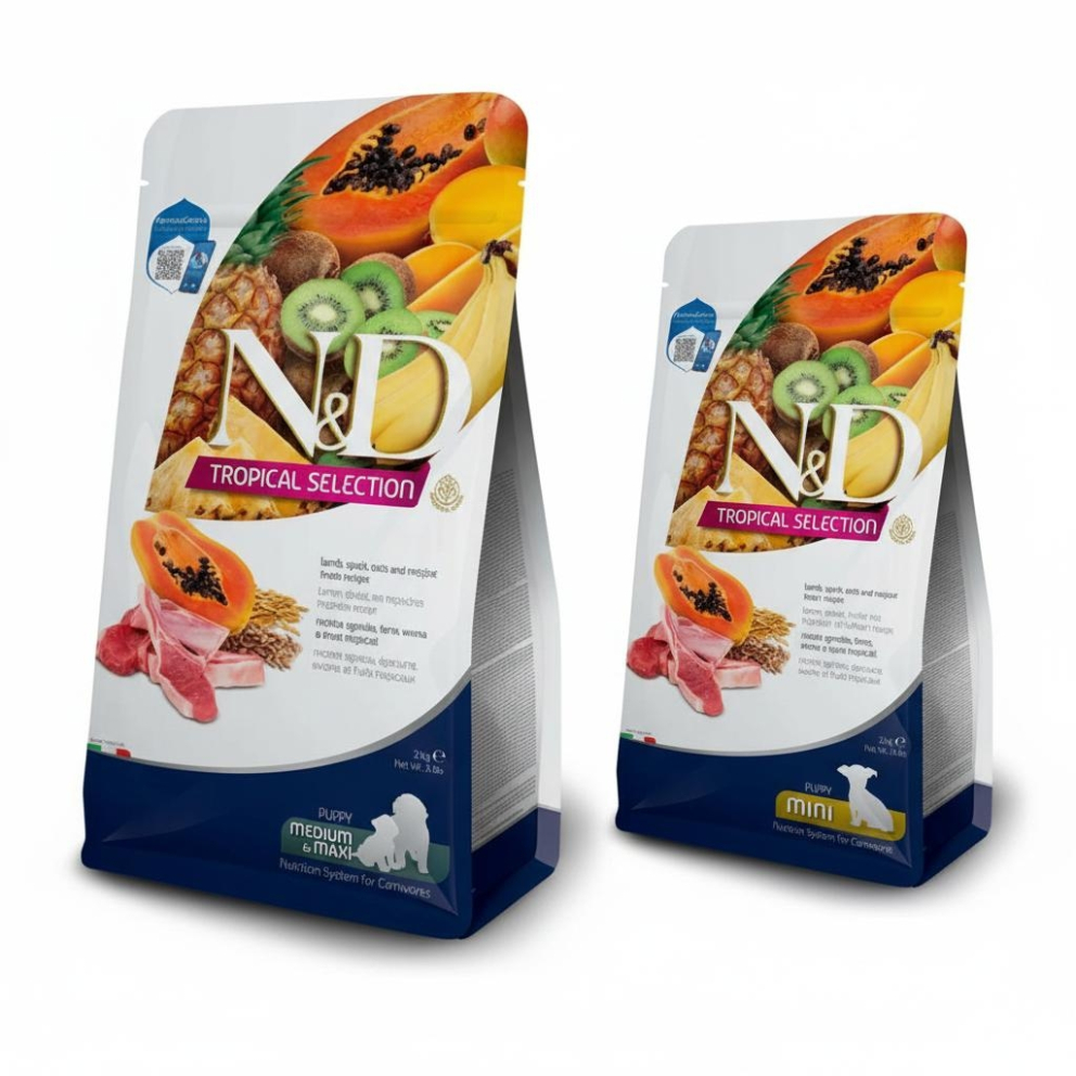 Farmina-ND_dogs_dry_TropicalSelection_LowGrain_2in1_Puppy_Lamb_10kg_1