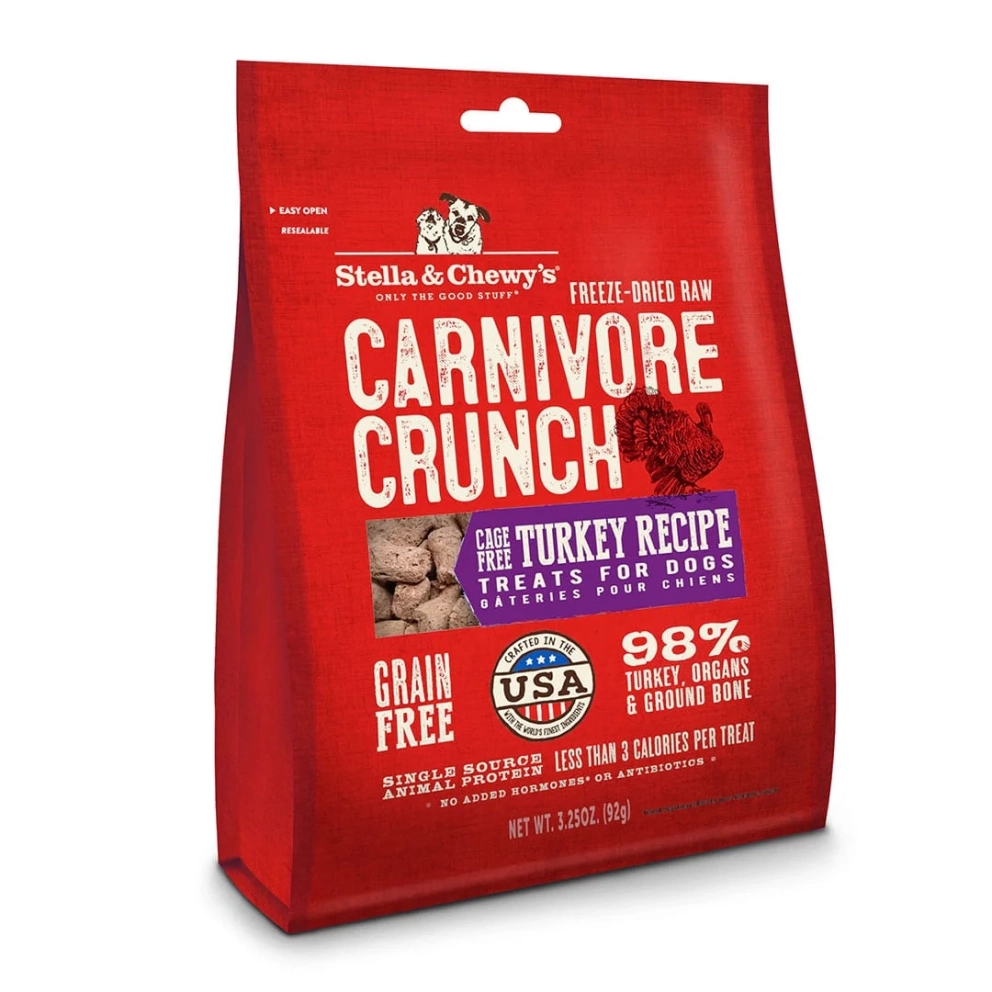 S&amp;C_dog_Freeze_Dried_Carnivore_Crunch_Turkey_3.25oz_1